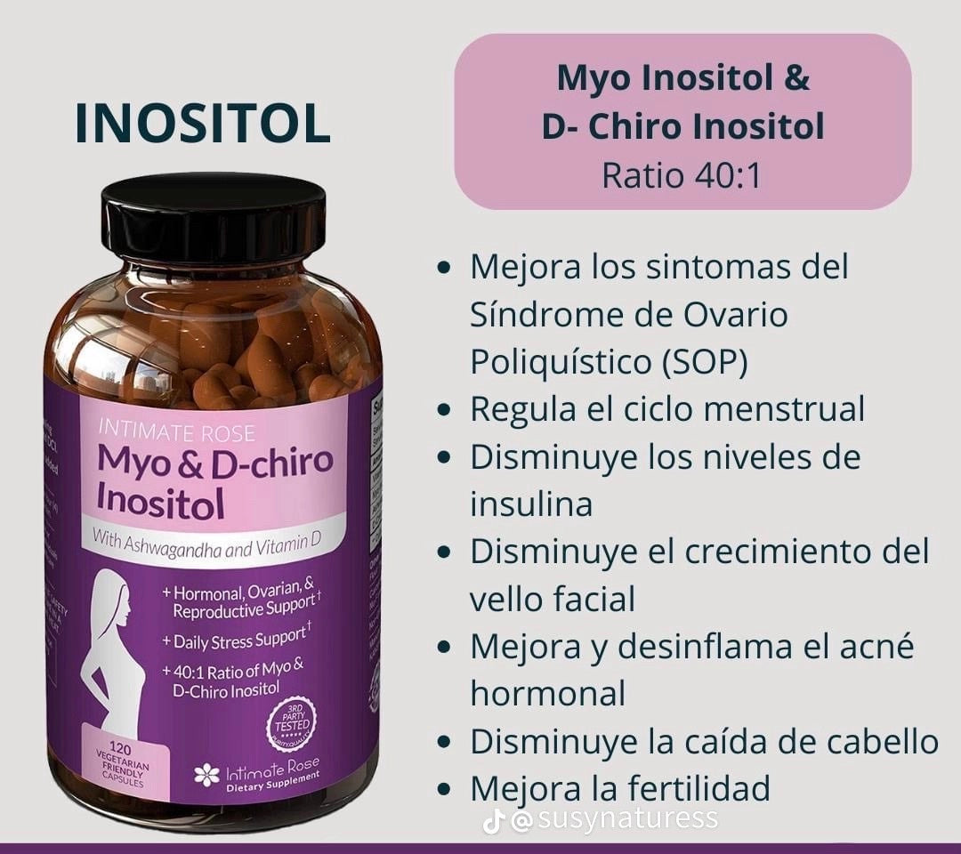 MYO Inositol 60 CAPSULAS