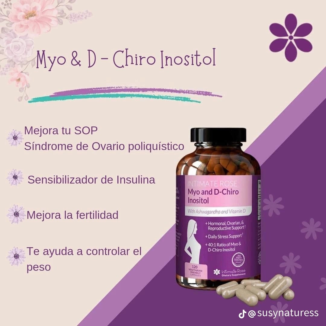MYO Inositol 60 CAPSULAS